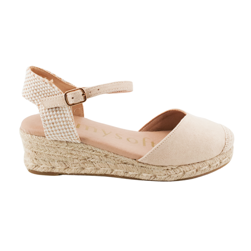 Sandalias MYSOFT de cuña para mujer