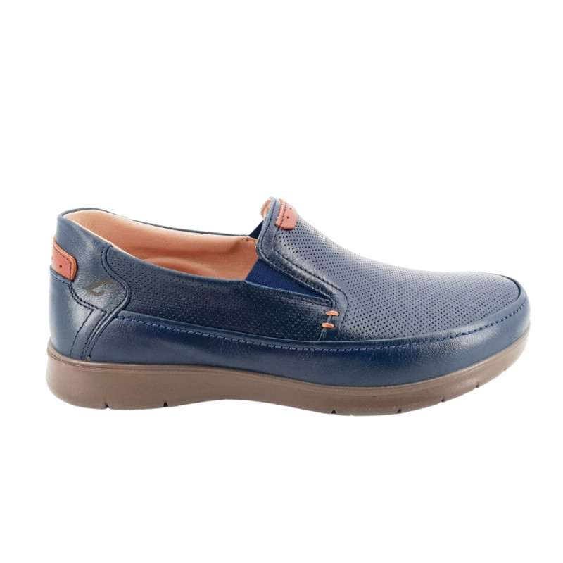 Mocasines LUISETTI de piel para hombre