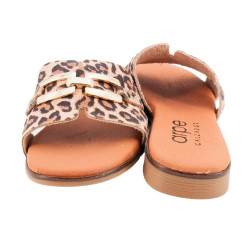 Sandalias ARPE de vaquetilla para mujer