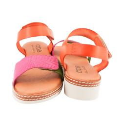 Sandalias ARPE de vaquetilla para mujer