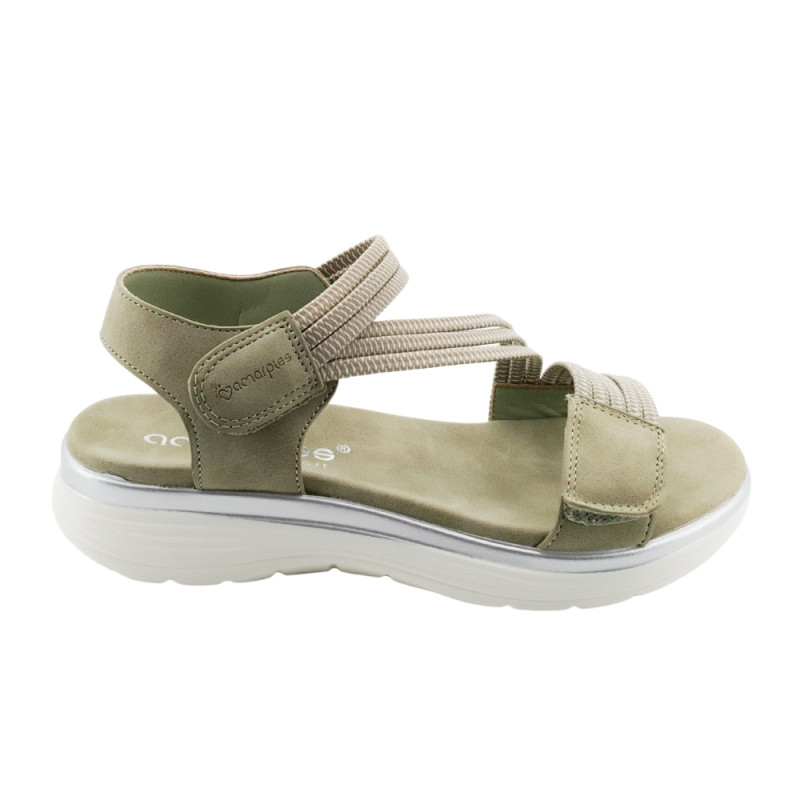 Sandalias AMARPIES de velcro para mujer